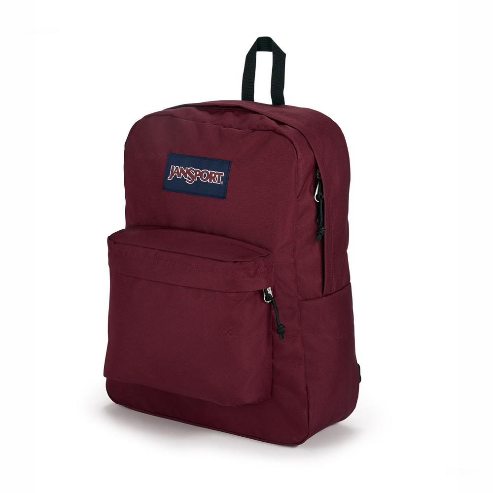 Sac à Dos Ordinateur JanSport SuperBreak? Plus Bordeaux | MIY-73621886